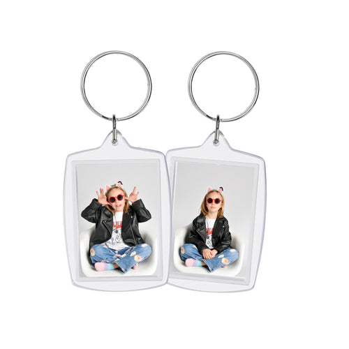 Custom Double-Sided Acrylic Photo Keychain