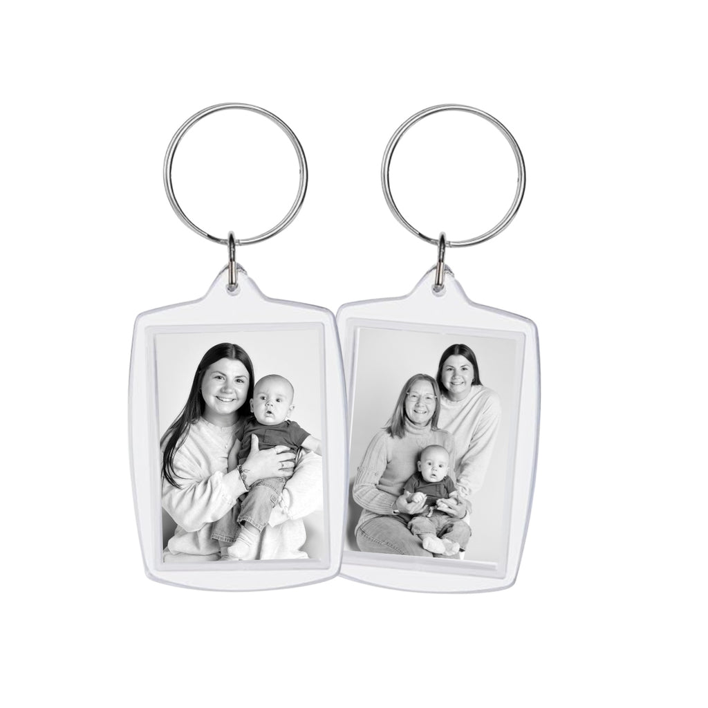 Custom Double-Sided Acrylic Photo Keychain