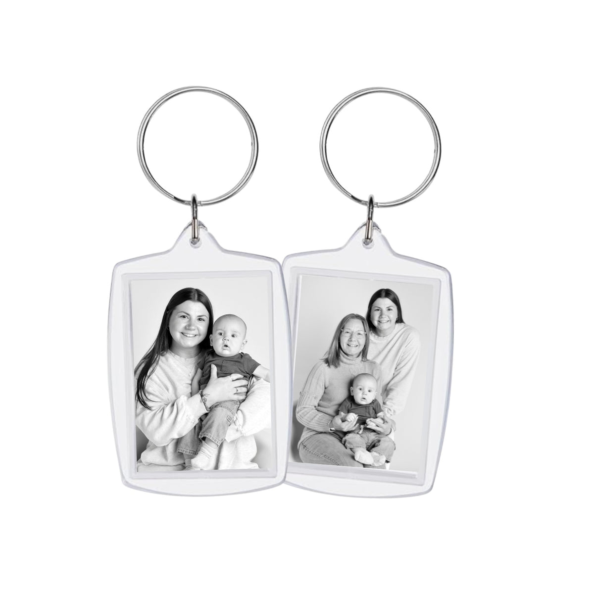 Custom Double-Sided Acrylic Photo Keychain